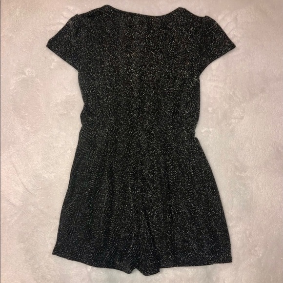 Zara Knit Metallic Romper - Picture 4 of 5